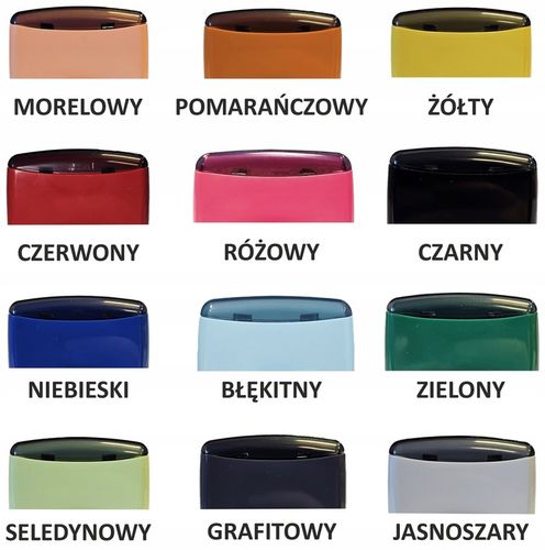 WAGRAF B3 - Pieczątka do 6 wersów - FIRMOWA - 12 kolorów obudowy do wyboru na Arena.pl
