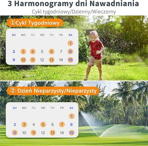 Diivoo Komputer nawadniający Wi-Fi 2 wyjścia przepływomierz wody na Arena.pl