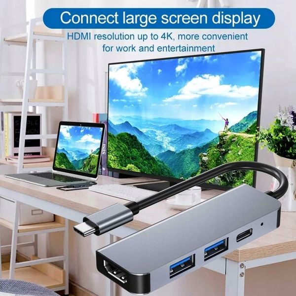 Adapter Hub -laptop, Tech-Protect USB-A/USB-C/HDMI zdjęcie 8