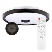 PLAFON LED LAMPA GŁOŚNIK BLUETOOTH RGB 72W 50CM