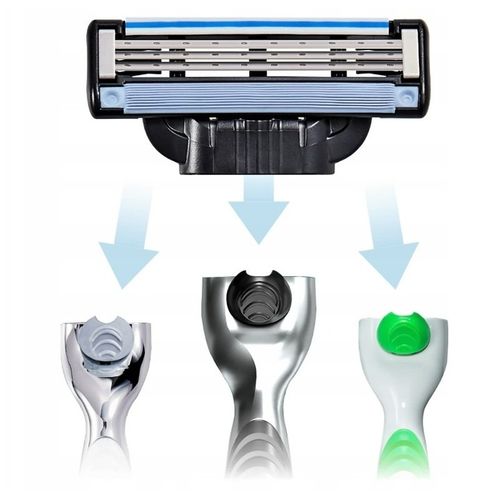Gillette Mach 3 Wkłady Ostrza Do Maszynki 8 sztuk w Pudełku Oryginalne na Arena.pl