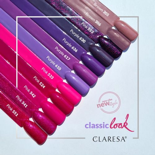CLARESA Lakier hybrydowy PINK 549 - 5g na Arena.pl