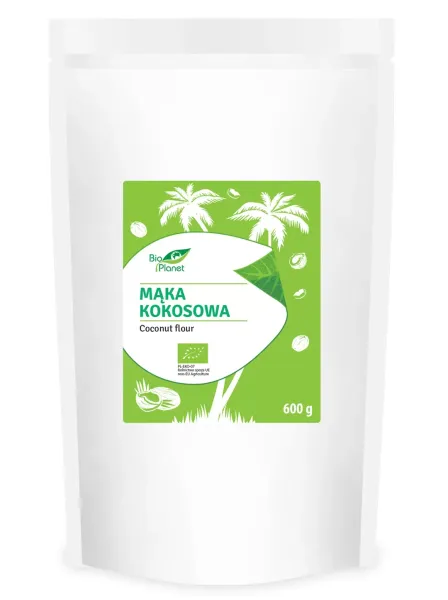 MĄka Kokosowa BIO 600 g - BIO Planet zdjęcie 1