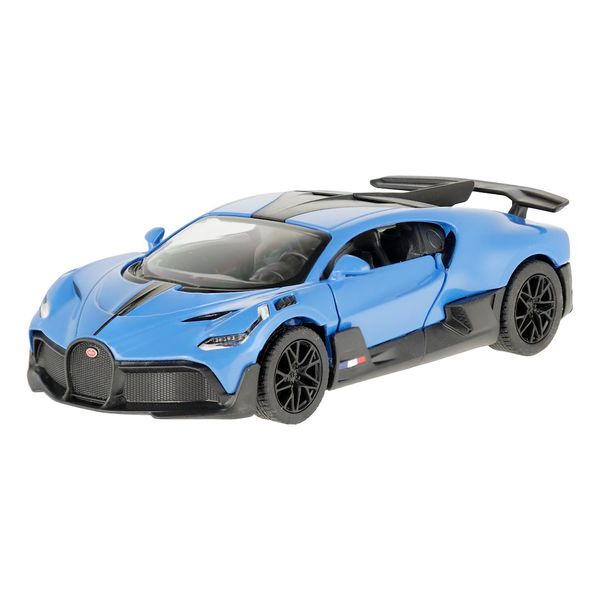 Model 1:36, Bugatti Divo, niebieski zdjęcie 2