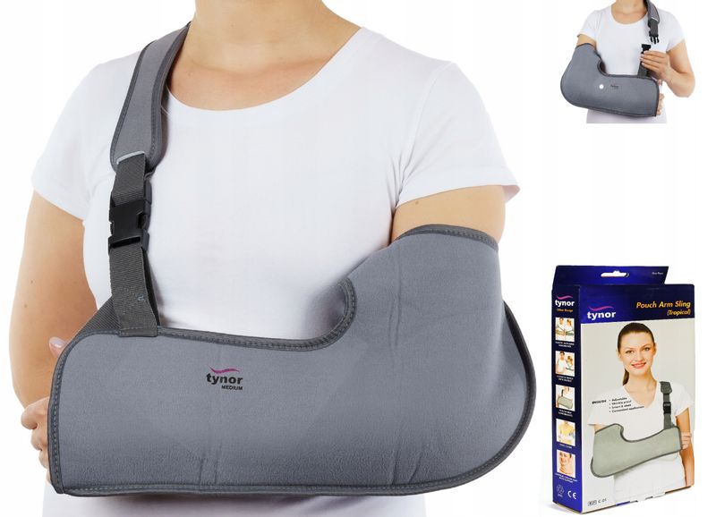 TEMBLAK RĘKI ORTEZA GIPS OCHRANIACZ zdjęcie 1