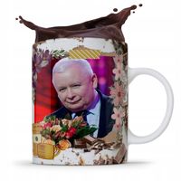 Kubek Full Print Prezesa Jarosław Kaczyński Pis Z Nadrukiem Ze Zdjęciem