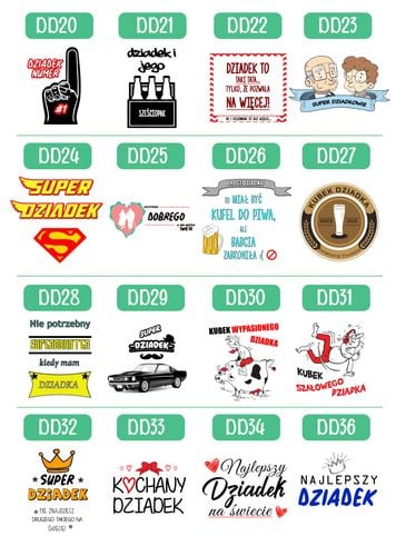 KUBEK Z NADRUKIEM ŚMIESZNY PREZENT DZIEŃ DZIADKA URODZINY IMIENINY DZIADEK na Arena.pl