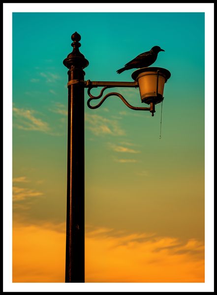 Plakat 64x90cm Zachód na Latarni zdjęcie 3