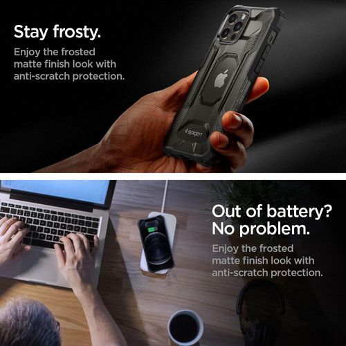 SPIGEN NITRO FORCE IPHONE 12 PRO MAX MATTE BLACK na Arena.pl