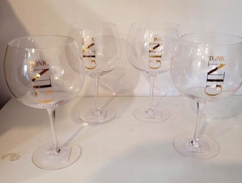 J-Line kieliszki do ginu, 4 szt. szklanek do wina Gin Tonic 180ml. na Arena.pl