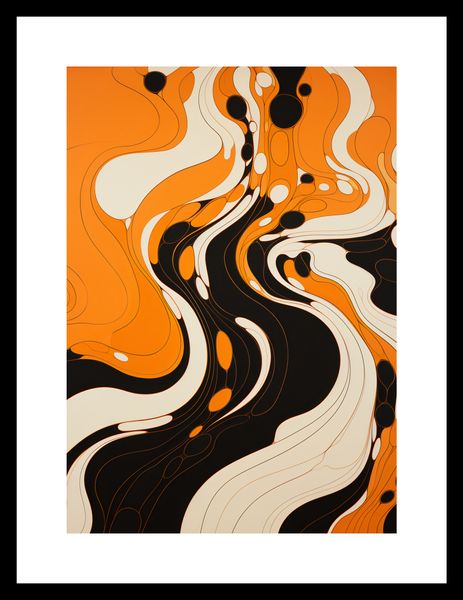 Plakat 21x29,7cm Tańczący Atrament zdjęcie 3