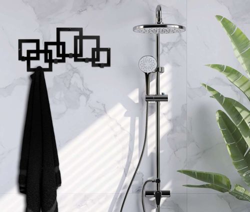 Wieszak ścienny KARDUS czarny na Arena.pl