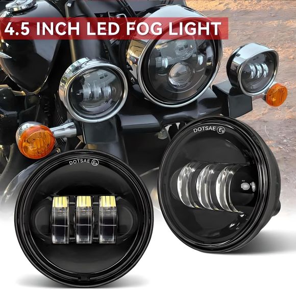 Lampy przednie 4.5" Full LED 2 szt zdjęcie 1