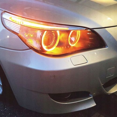 2x ŻARÓWKI BMW RINGI LED MARKER 10W do BMW E39 E53 E60 E61 E65 E87 6000K na Arena.pl