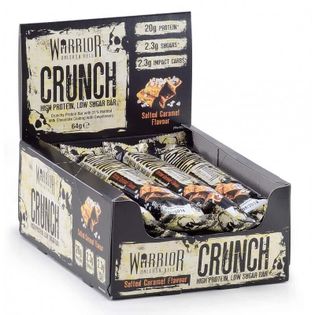 Warrior Crunch Bar 64 g Smak - słony karmel