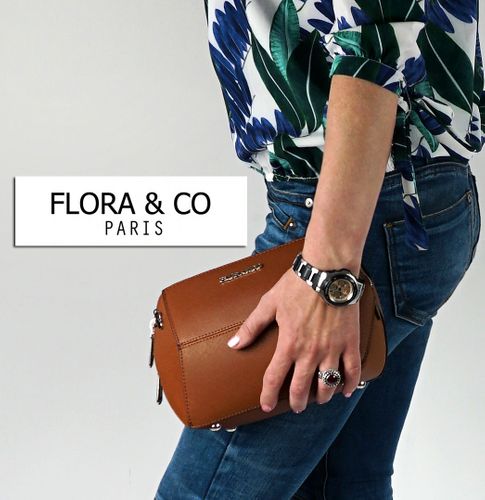 Flora & Co torba listonoszka - camel. na Arena.pl