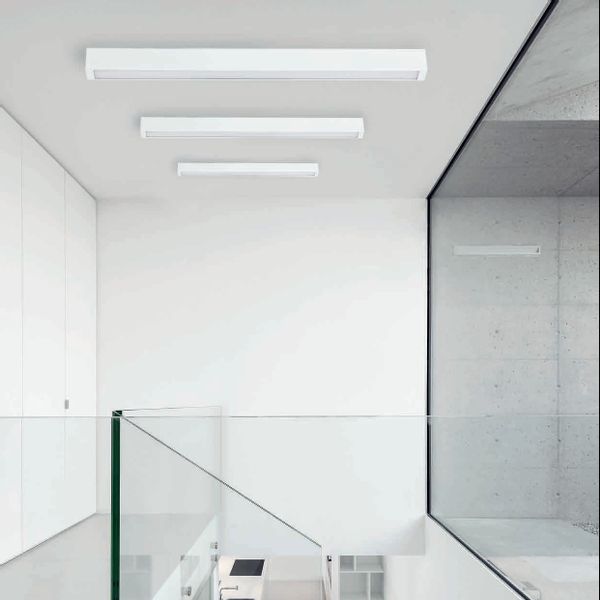 Plafoniera do jadalni STRAIGHT CEILING 7558 biała lampa na sufit zdjęcie 3