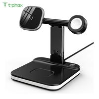 Ładowarka INDUKCYJNA 5w1 MAGNETIC WIRELESS CHARGER BLACK