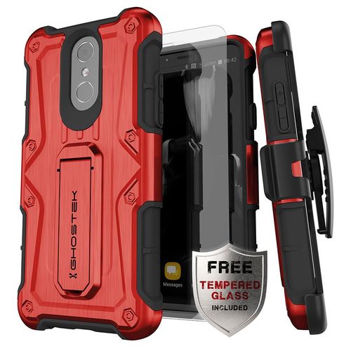 Etui Iron Armor LG Q7 Plus czerwony na Arena.pl