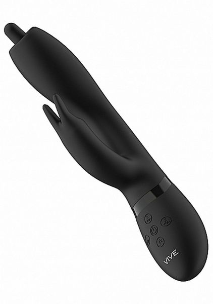 Nilo - Pinpoint Rotating G-Spot Rabbit - Black zdjęcie 8