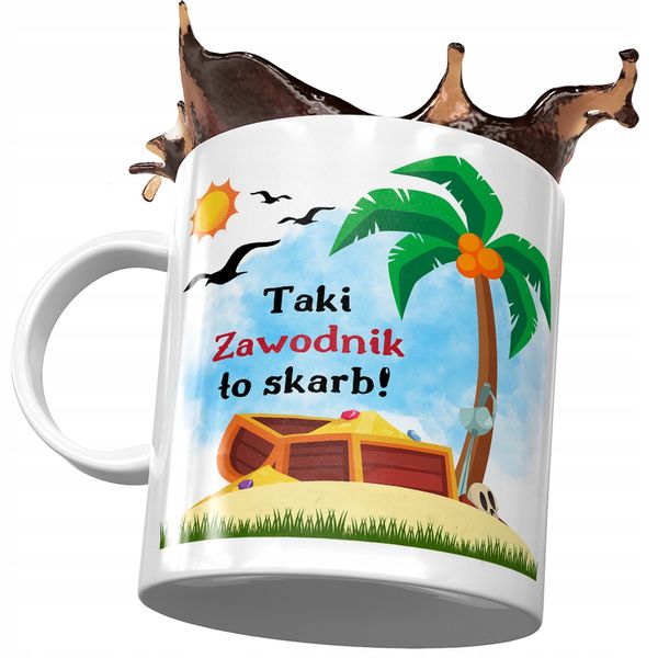 Dla Zawodnika Kubek Na Urodziny Na Prezent Z Nadrukiem Ze Zdjęciem zdjęcie 1