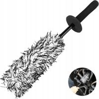 SZCZOTKA DO MYCIA FELG KÓŁ KOŁPAKÓW SUPER MIĘKKA, DELIKATNA MIKROFIBRA 40CM