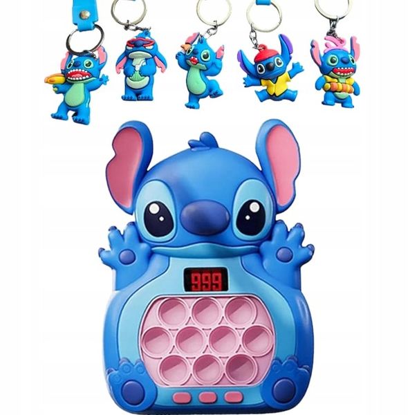 Kup POP IT ZRĘCZNOŚCIOWA GRA ELEKTRYCZNA KONSOLA LILO STICH POPIT+ ...