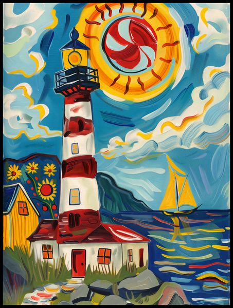 Plakat 75x100cm Żywa Przystań zdjęcie 2