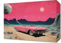 Obraz 40x30cm Kabriolet W Kosmosie