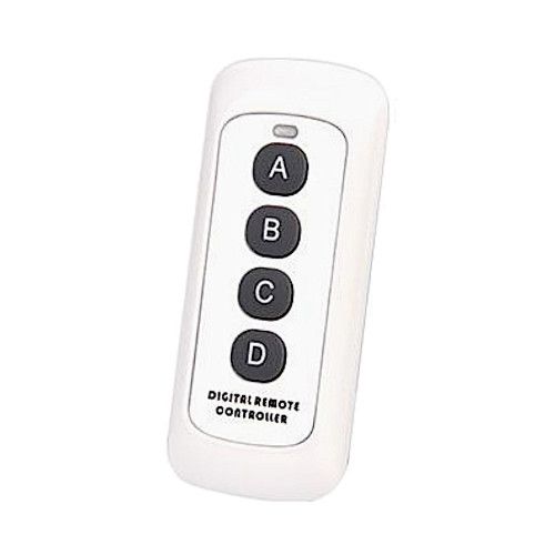 PILOT RF 433 MHZ DO WŁĄCZNIKA SZKLANEGO IP45 4 PRZYCISKI zdjęcie 1