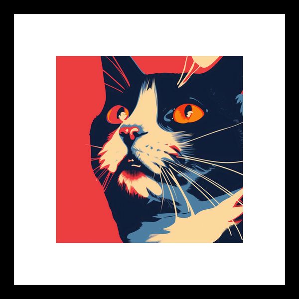 Plakat 20x20cm Szok zdjęcie 3