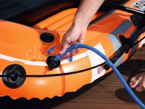 Ponton Hydro-Force Set 188 x 98 cm wiosła + pompka Bestway 61062 na Arena.pl