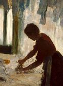 A Woman Ironing, Edgar Degas - plakat 29,7x42 cm