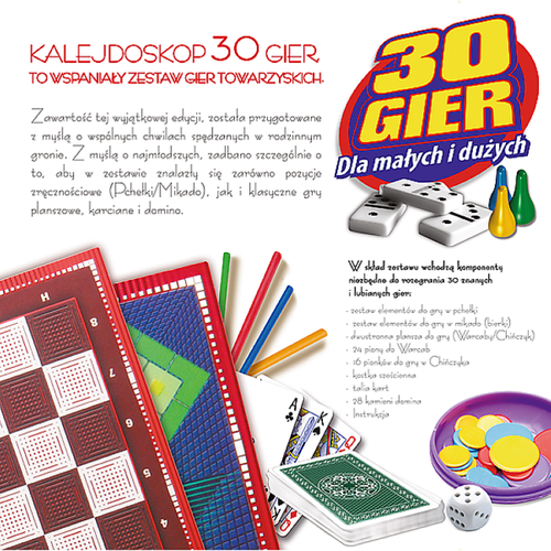 Trefl - Kalejdoskop 30 Gier 2013 00745 na Arena.pl