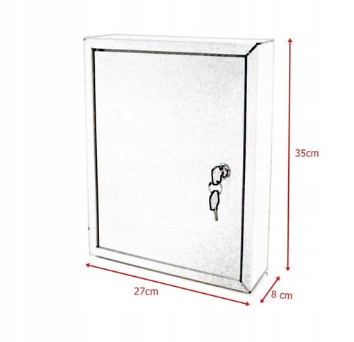 Metalowa Kasetka Szafka Skrzynka na 42 klucze na Arena.pl