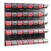 Tablica warsztatowa narzędziowa 80 x 80 cm + 40 kuwet