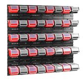 Tablica warsztatowa narzędziowa 80 x 80 cm + 40 kuwet