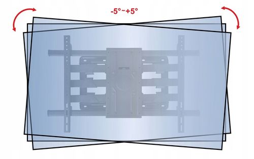 100kg Uchwyt do Telewizora 85 86 98 100 cali Ultra Mocny Wieszak TV na Arena.pl