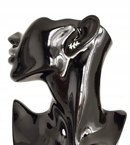 Komplet biżuterii SREBRNEJ listki z listkami srebro 925 pudełko na prezent na Arena.pl