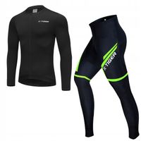 Strój Rowerowy Komplet Kolarski Bluza Getry Legginsy Spodnie Ocieplany 6XL