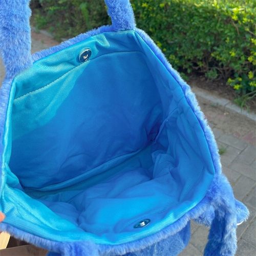 PLUSZOWA TORBA NA RAMIĘ STITCH MIĘKKA TOREBKA STICZ PREZENT na Arena.pl