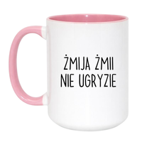 Duży Biało-Różowy 450 ml