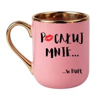 Elegant Różowo-Złoty 330 ml