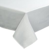 Obrus zdobiony złotą nicią ALISA 140X180 biały