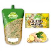 koncentrat napój lemoniada imbir-cytryna-miód purena 1kg na 6l