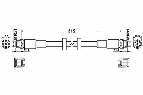 Audi A6 C6 4F2 - Zestaw Przewodów Hamulcowych W Oplocie Stalowym na Arena.pl