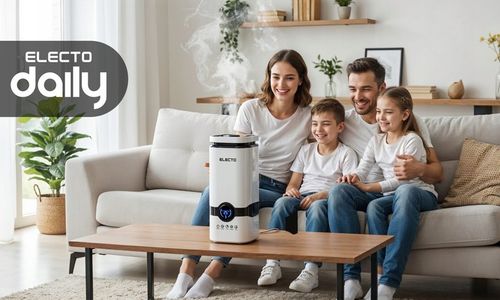 NAWILŻACZ POWIETRZA DYFUZOR JONIZATOR 4L AROMATERAPIA PILOT + 12 na Arena.pl