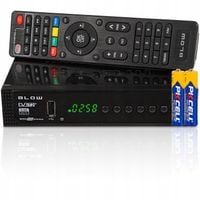 TUNER DEKODER DVB-T2 TV NAZIEMNEJ H.265 HEVC FULL HD USB HDMI BATERIE