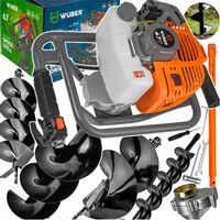 WIERTNICA SPALINOWA ŚWIDER DO ZIEMI GLEBY 6,7KM+PRZEDŁUŻKA WIERTŁA 10/20/30