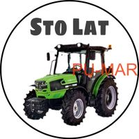 Opłatek na tort Urodziny Ciągnik Rolniczy John Deere Zetor Fendt Ursus